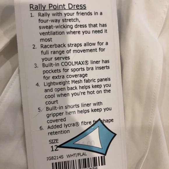 Rally Point Ivivva Tennis Dress - Picture 3 of 3